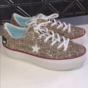 Chiara Ferragni x Wmns One Star Platform OX (gold)